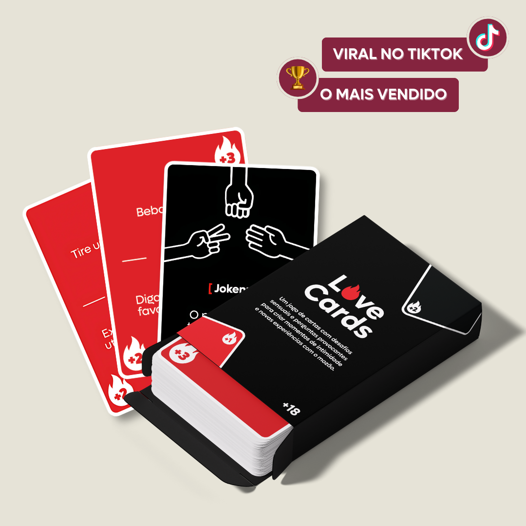 Love Cards - Jogo de cartas para Casais