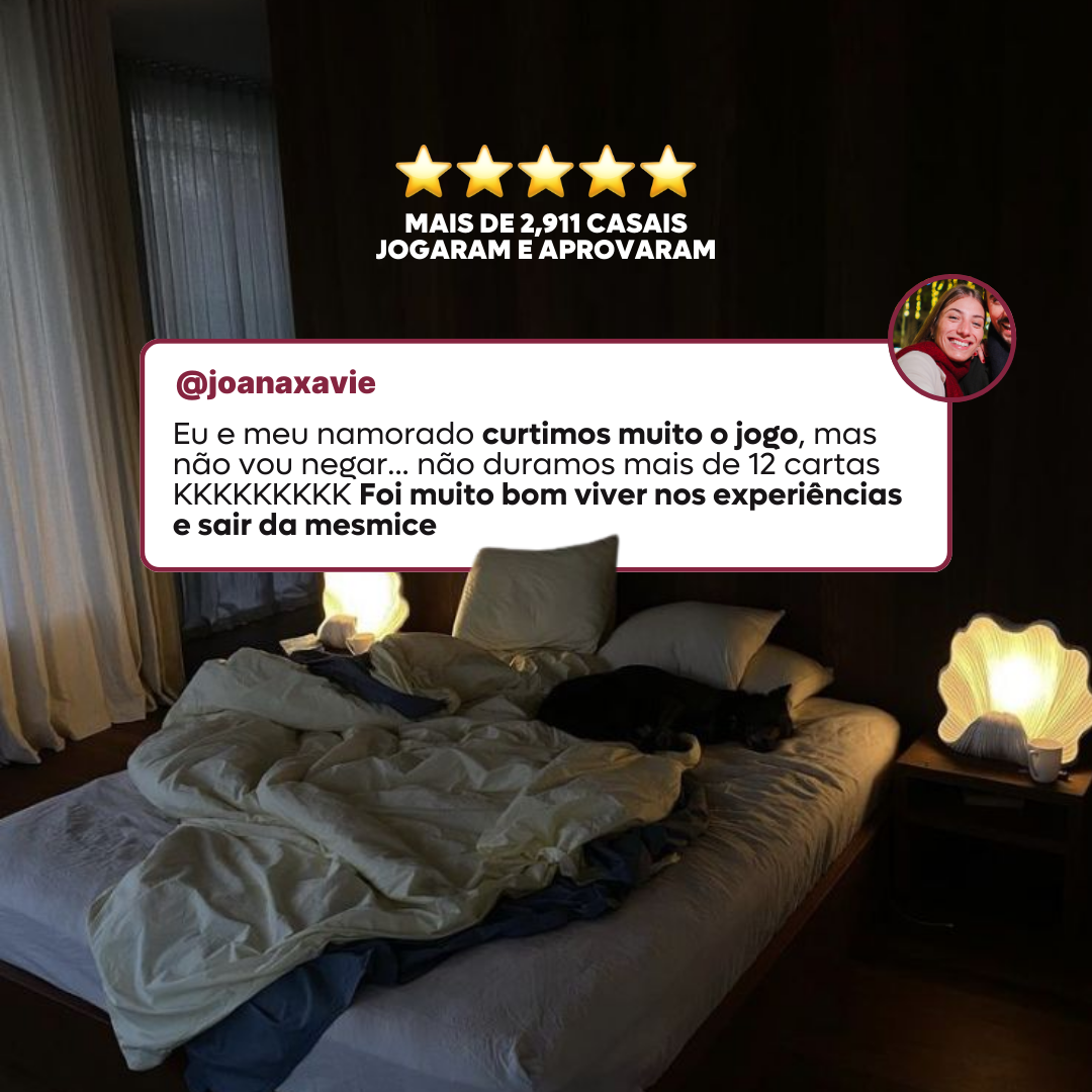 Love Cards - Jogo de cartas para Casais