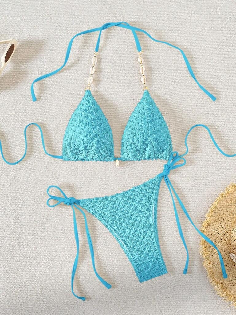 Biquíni Azul Bebê Mônaco