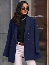 Blazer Feminino Alongado Azul