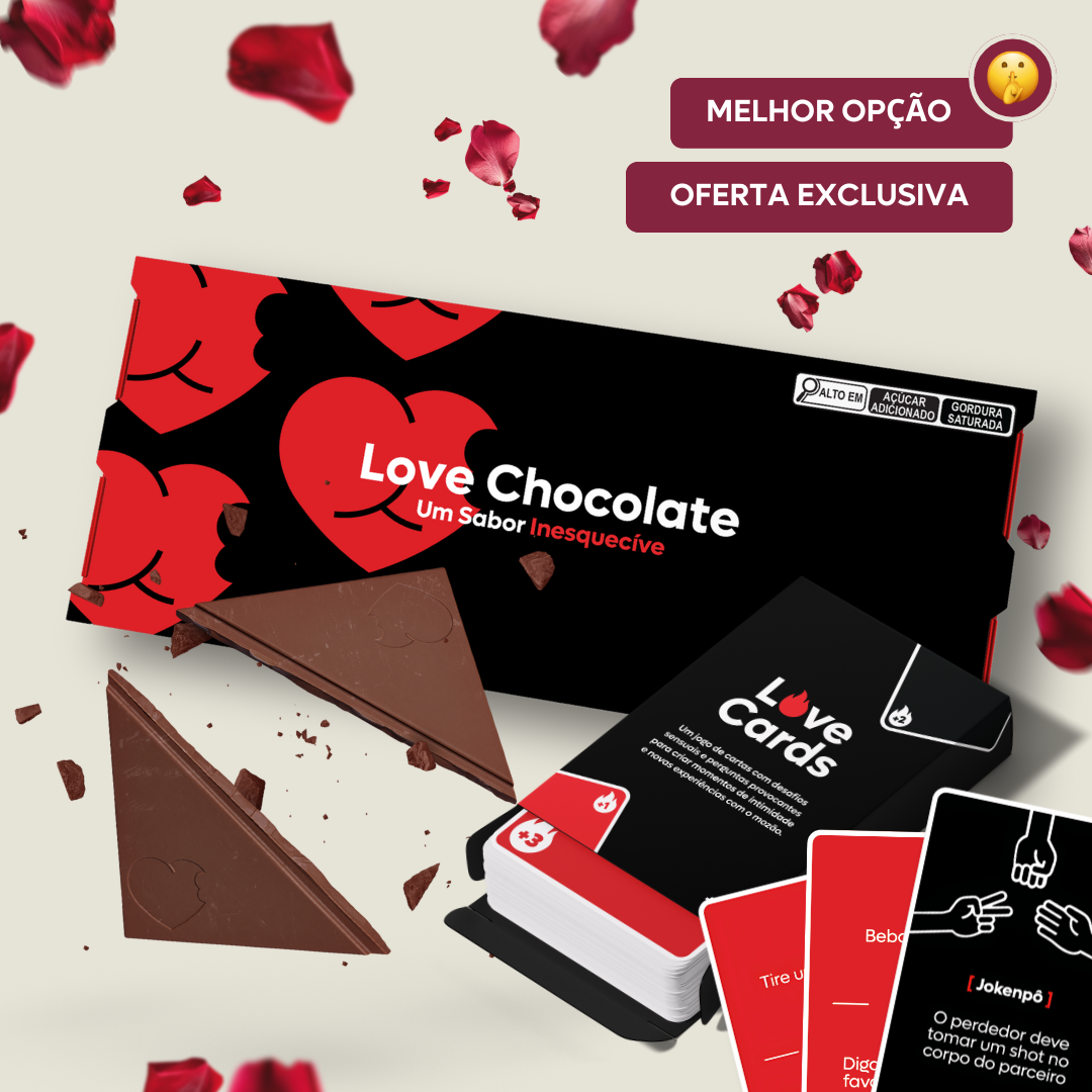 Kit Love Chocolate e Cards