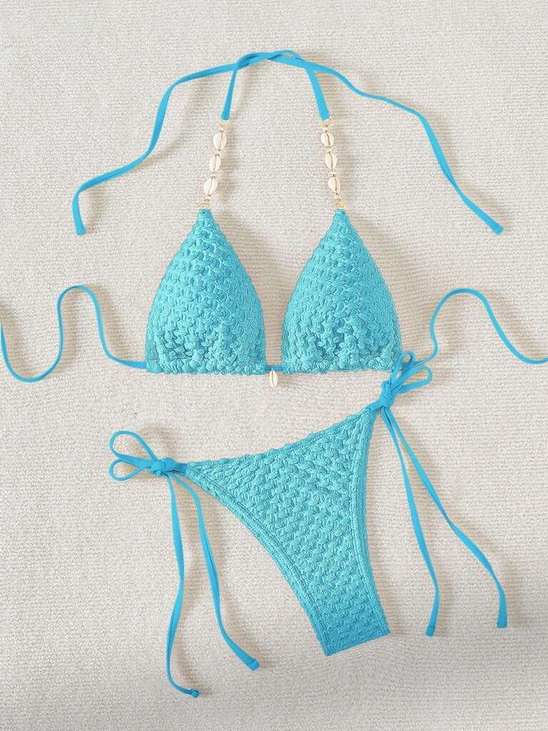 Biquíni Azul Bebê Mônaco