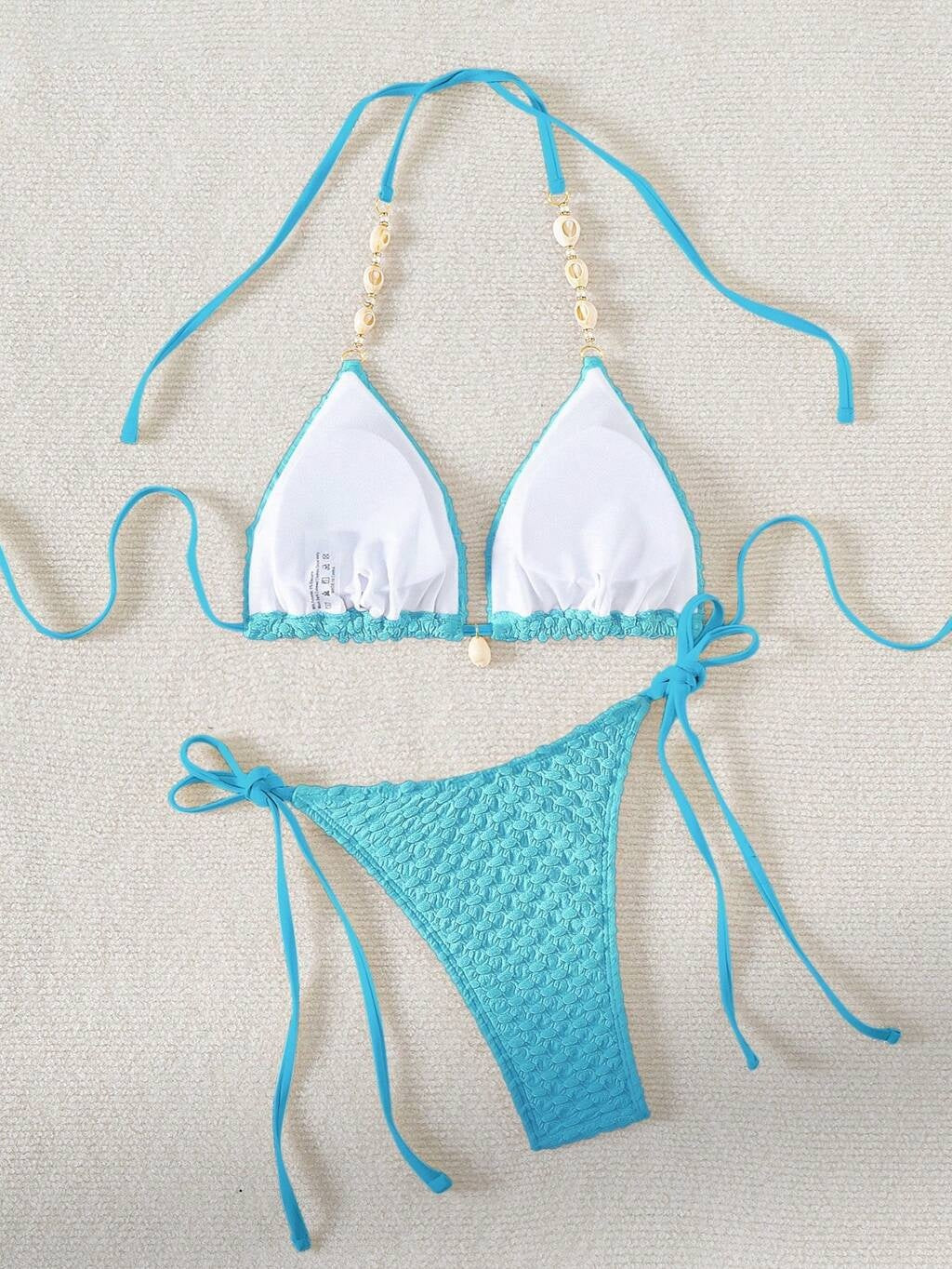 Biquíni Azul Bebê Mônaco