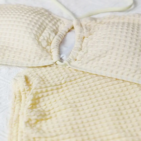 Biquíni Branco 3 Peças Carolina