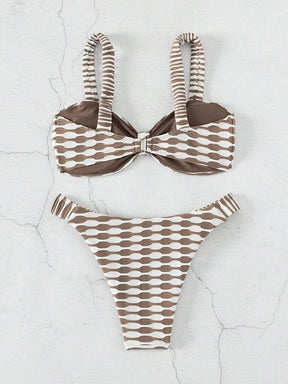 Biquíni Marrom Porto