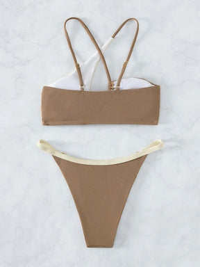 Biquíni Marrom Saint-Tropez