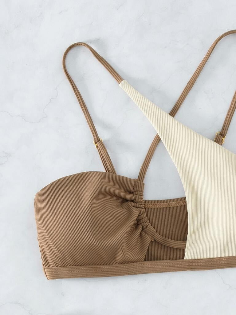 Biquíni Marrom Saint-Tropez