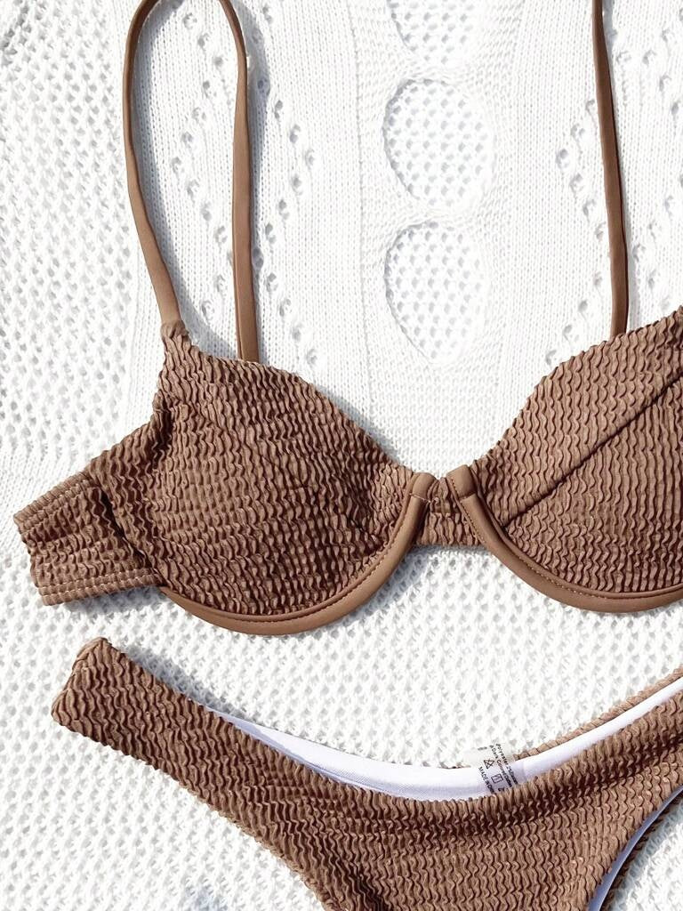 Biquíni Marrom Teodora