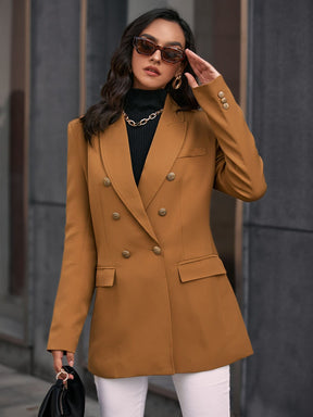 Blazer Feminino Alongado Cáqui