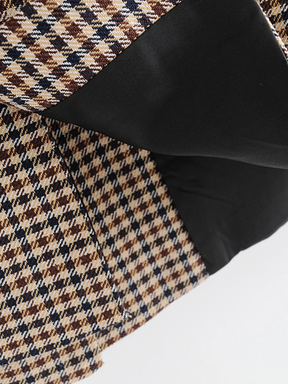 Blazer Feminino Xadrez