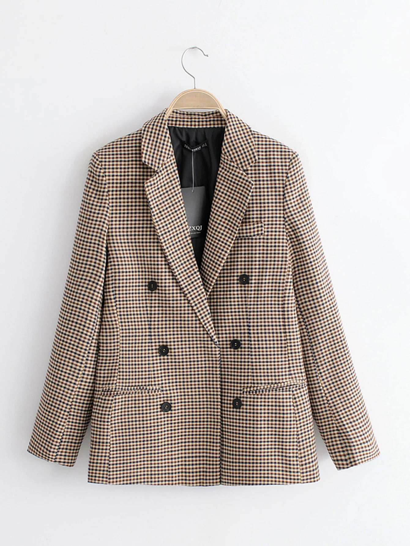 Blazer Feminino Xadrez