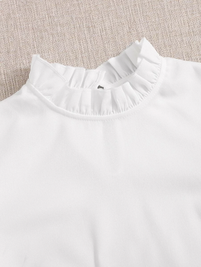 Blusa Feminina Branca Bufante